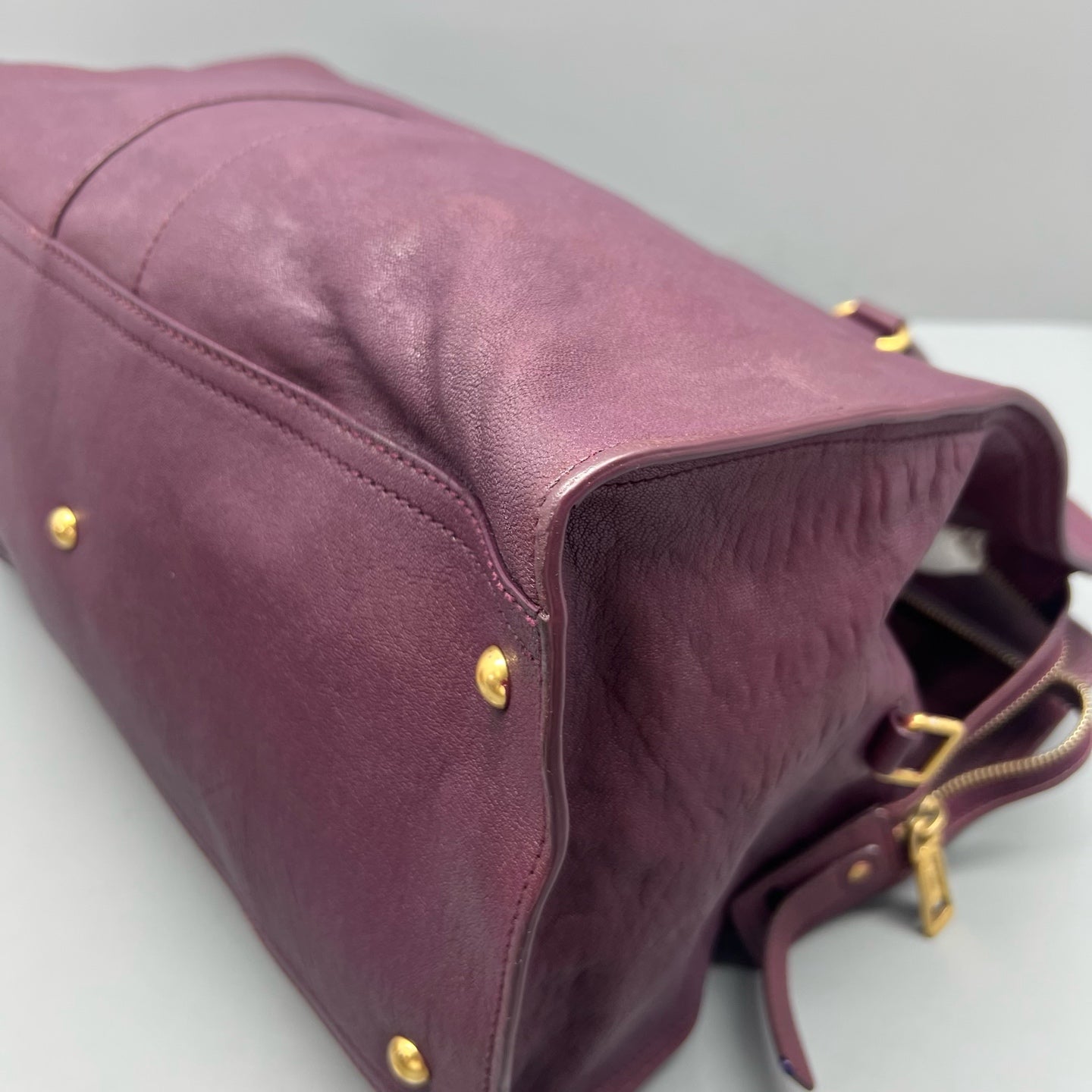 Saint laurent Purple Satchel