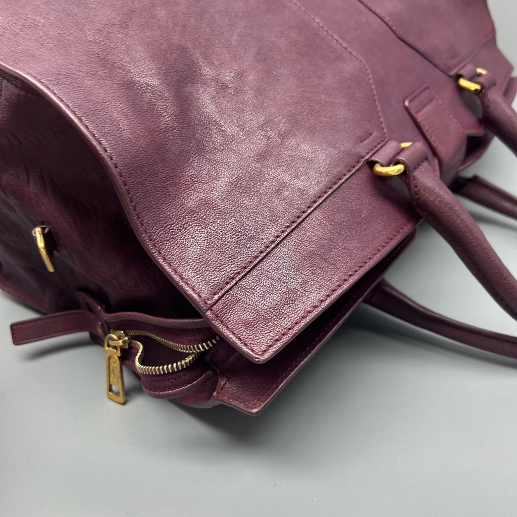Saint laurent Purple Satchel
