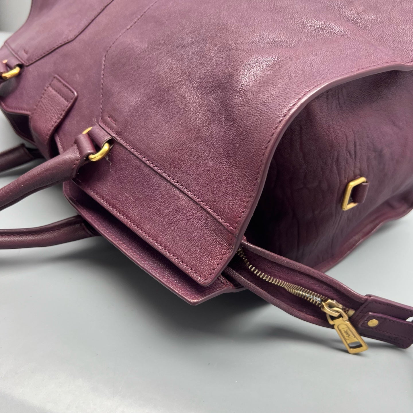 Saint laurent Purple Satchel