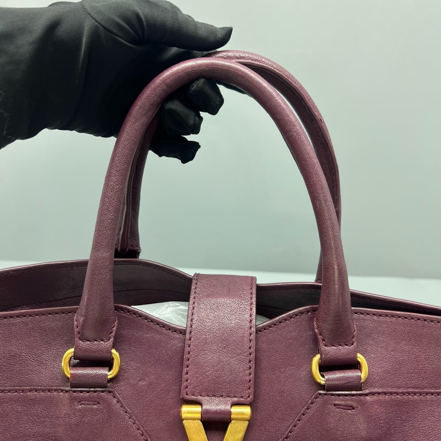 Saint laurent Purple Satchel