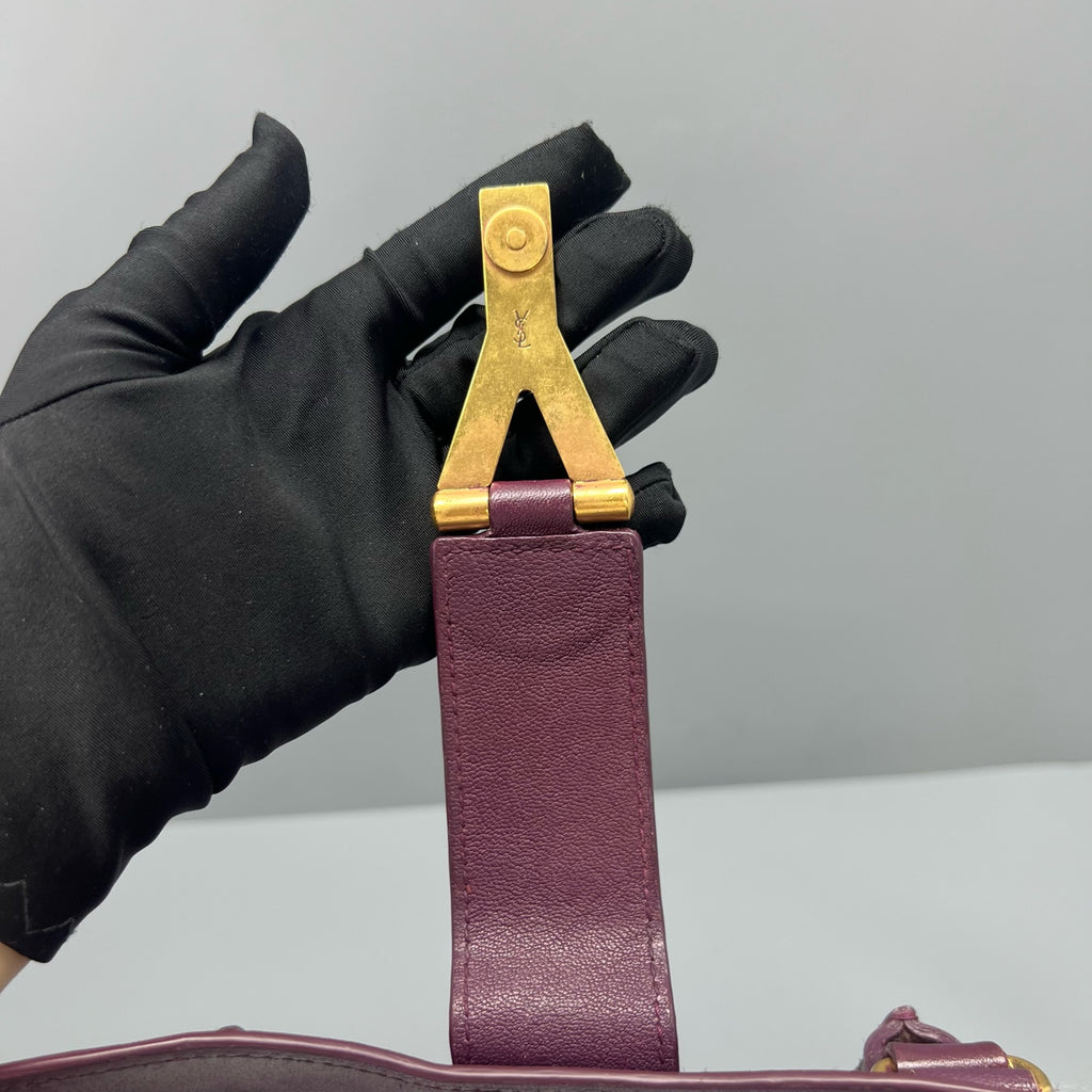 Saint laurent Purple Satchel