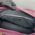 Saint laurent Purple Satchel