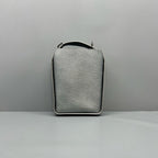 Balenciaga Silver Bucket & Drawstring Bag