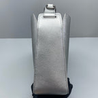Balenciaga Silver Bucket & Drawstring Bag