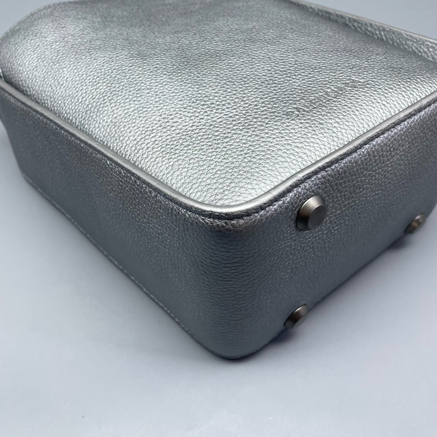 Balenciaga Silver Bucket & Drawstring Bag