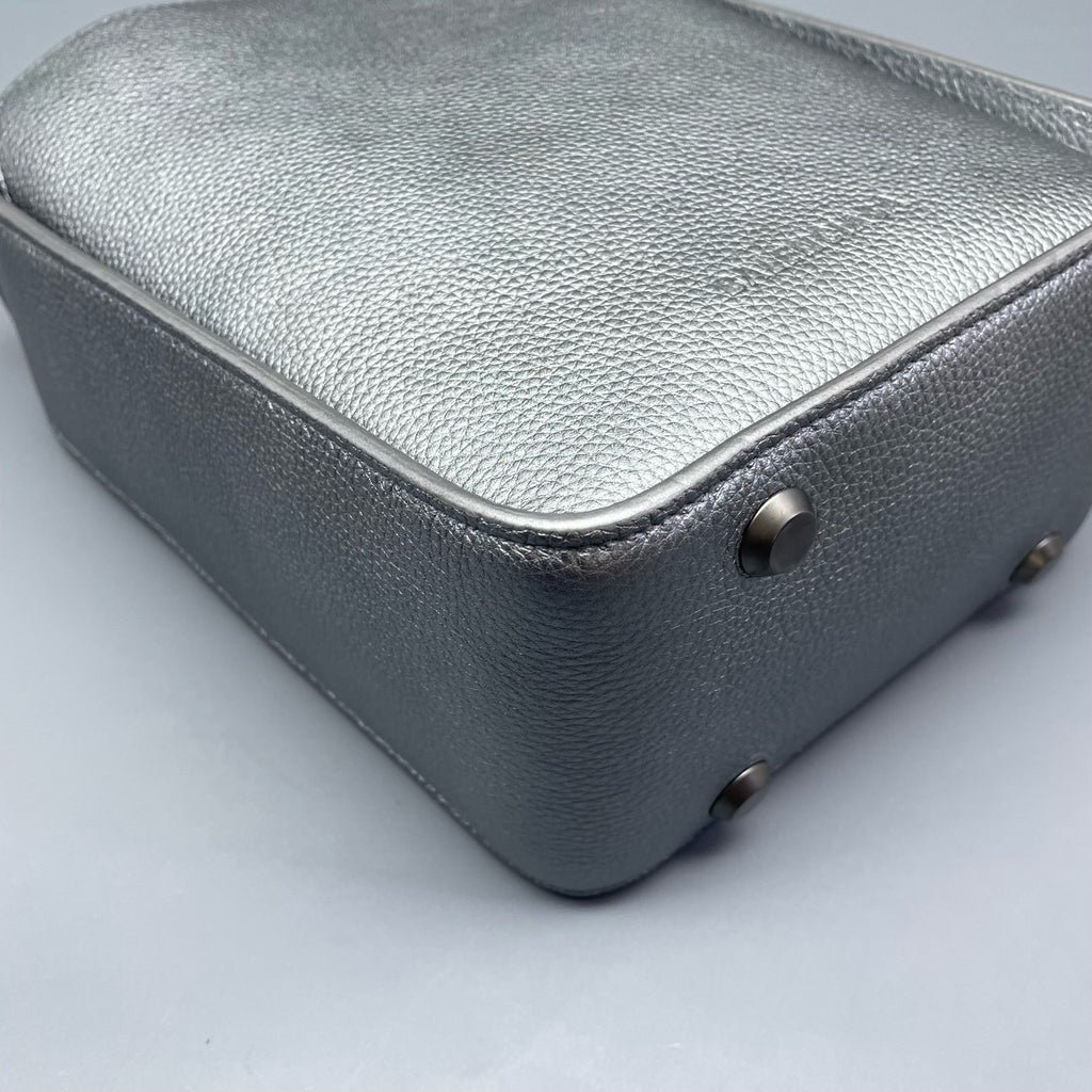 Balenciaga Silver Bucket & Drawstring Bag