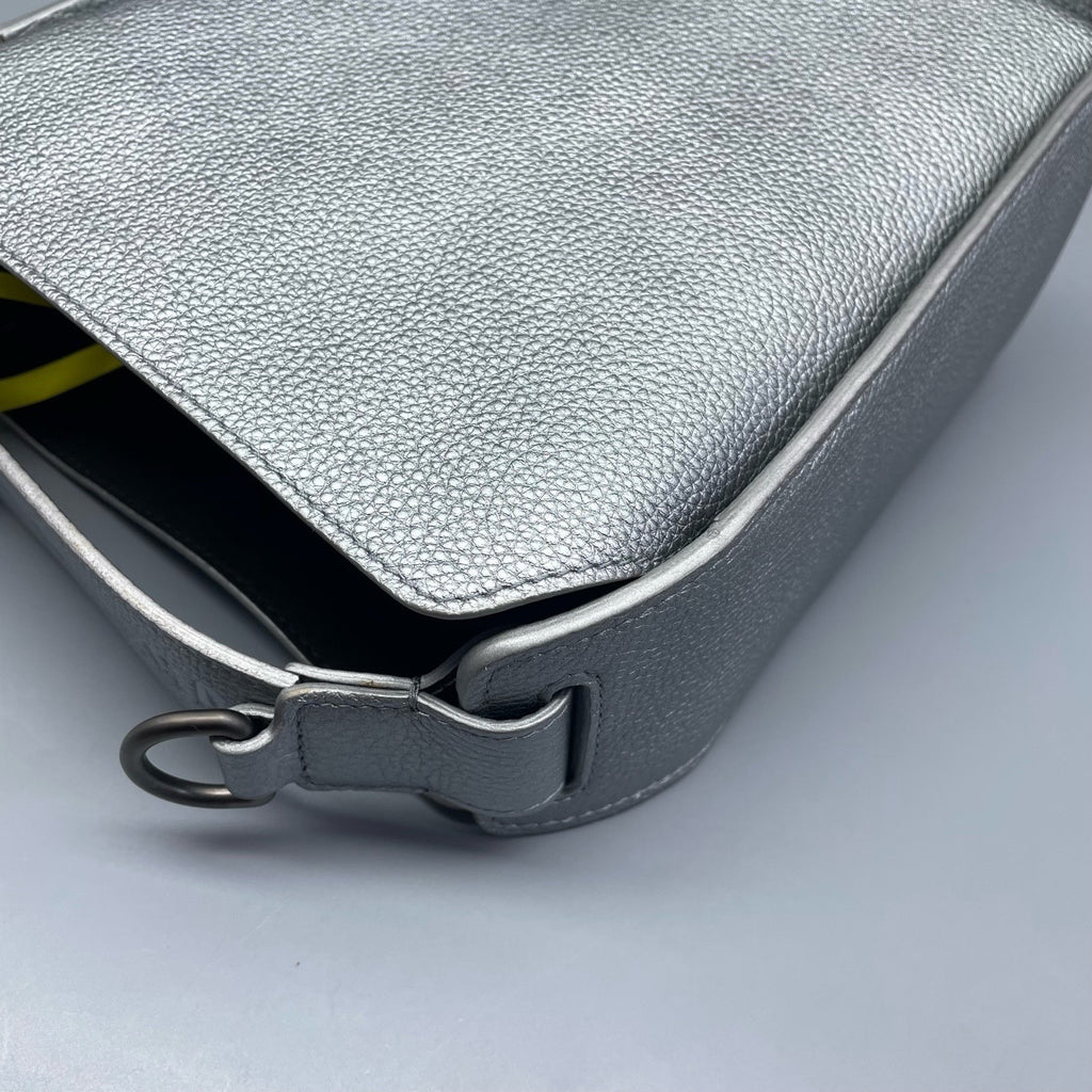 Balenciaga Silver Bucket & Drawstring Bag