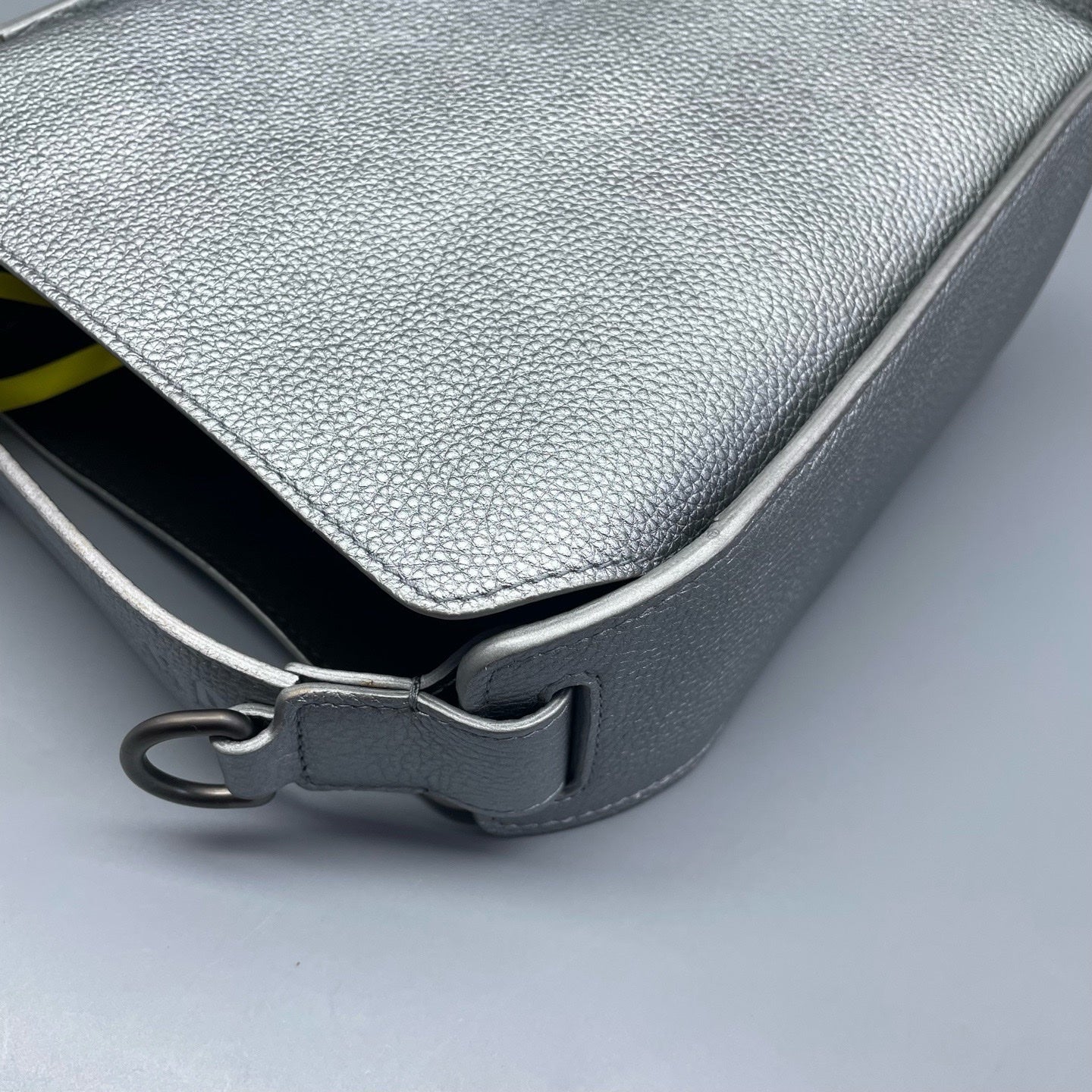 Balenciaga Silver Bucket & Drawstring Bag