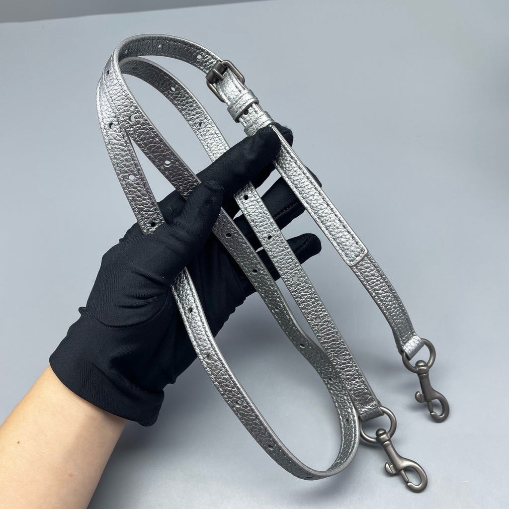 Balenciaga Silver Bucket & Drawstring Bag