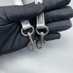 Balenciaga Silver Bucket & Drawstring Bag