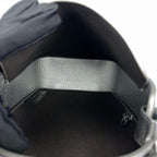 Balenciaga Silver Bucket & Drawstring Bag