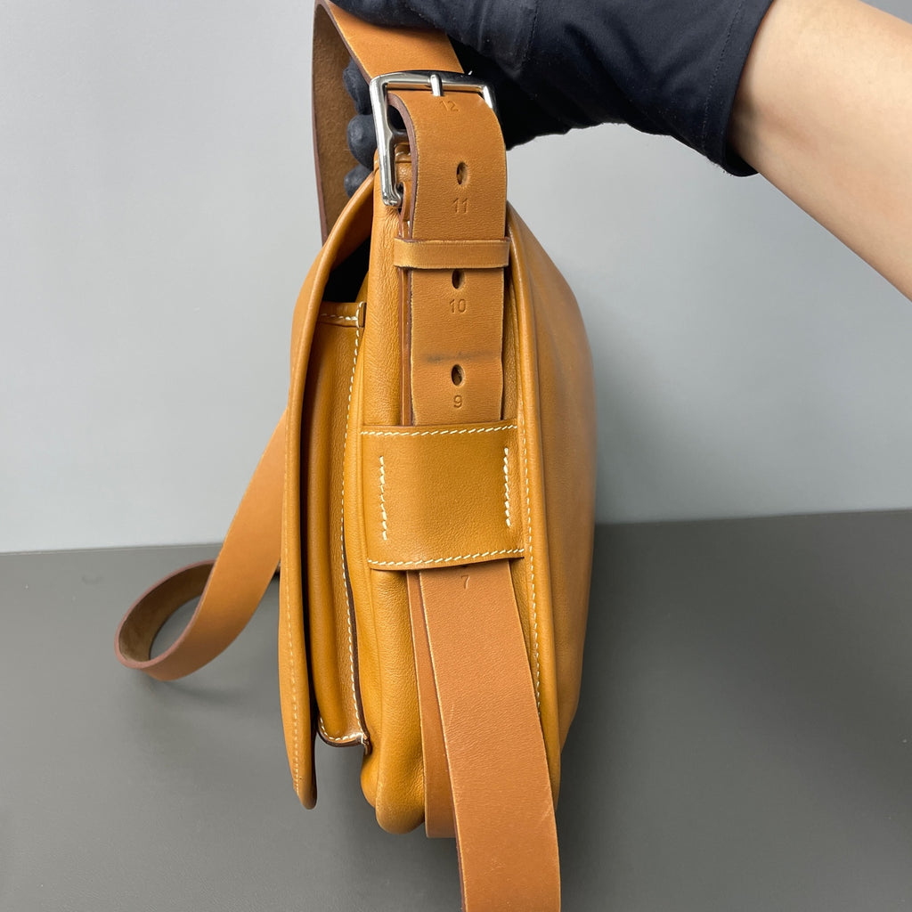 Hermes Brown Messenger Bag