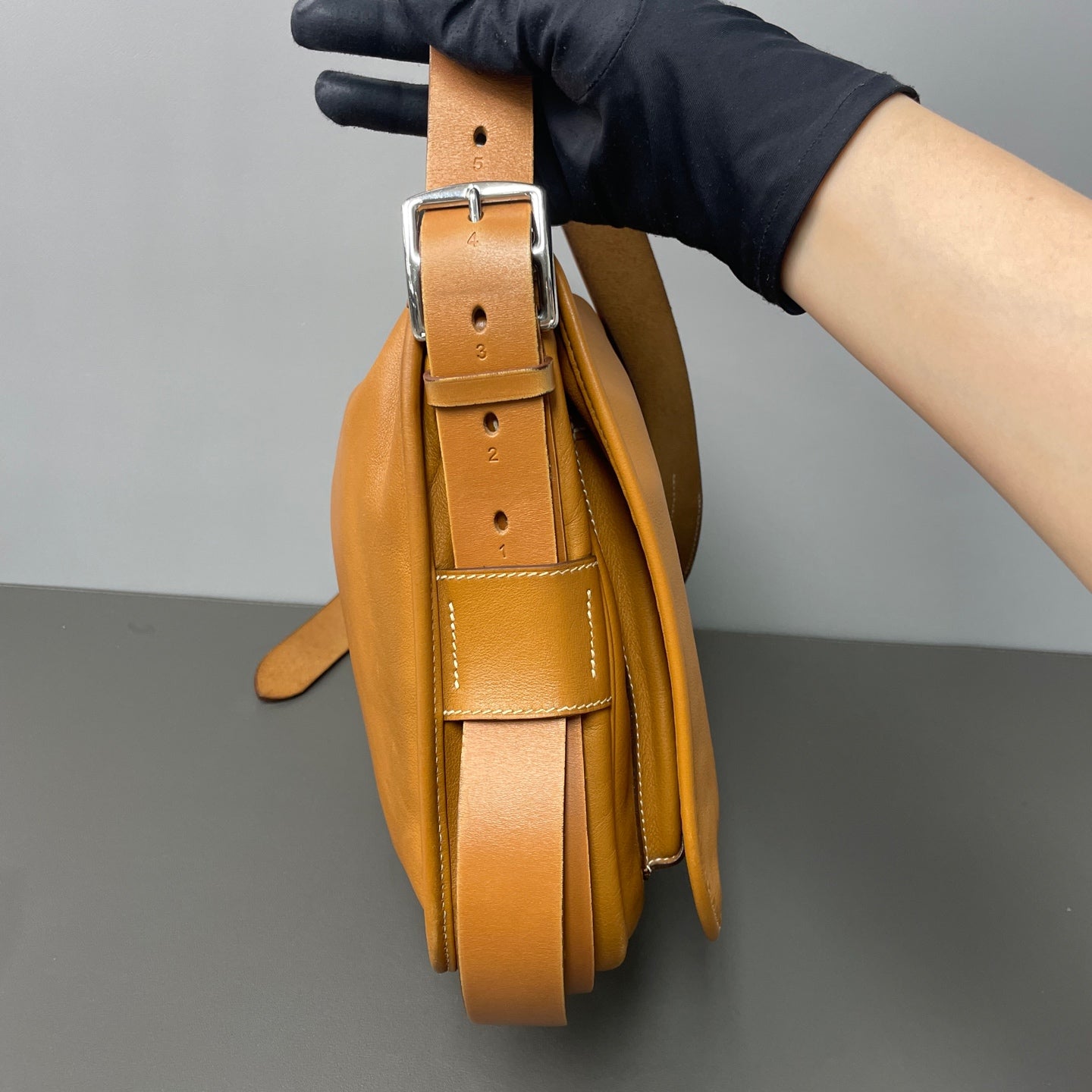 Hermes Brown Messenger Bag