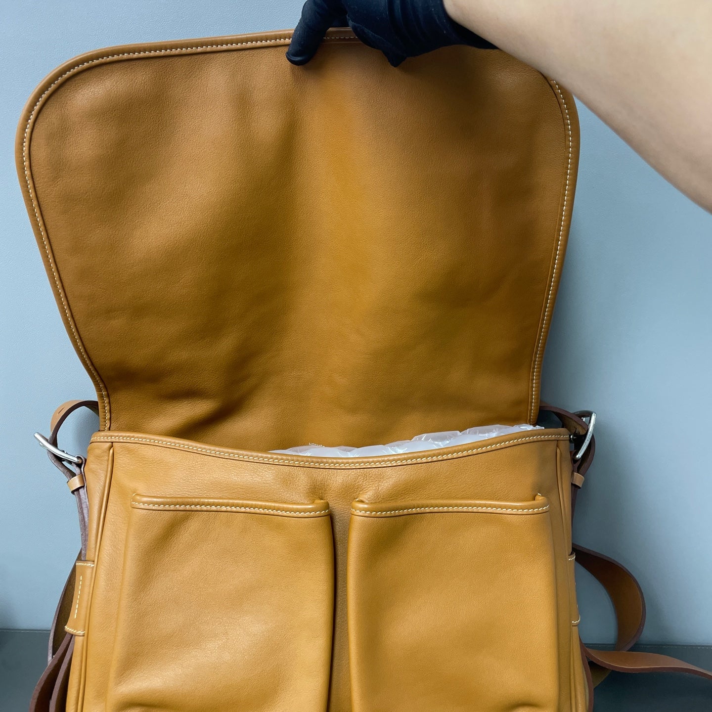 Hermes Brown Messenger Bag