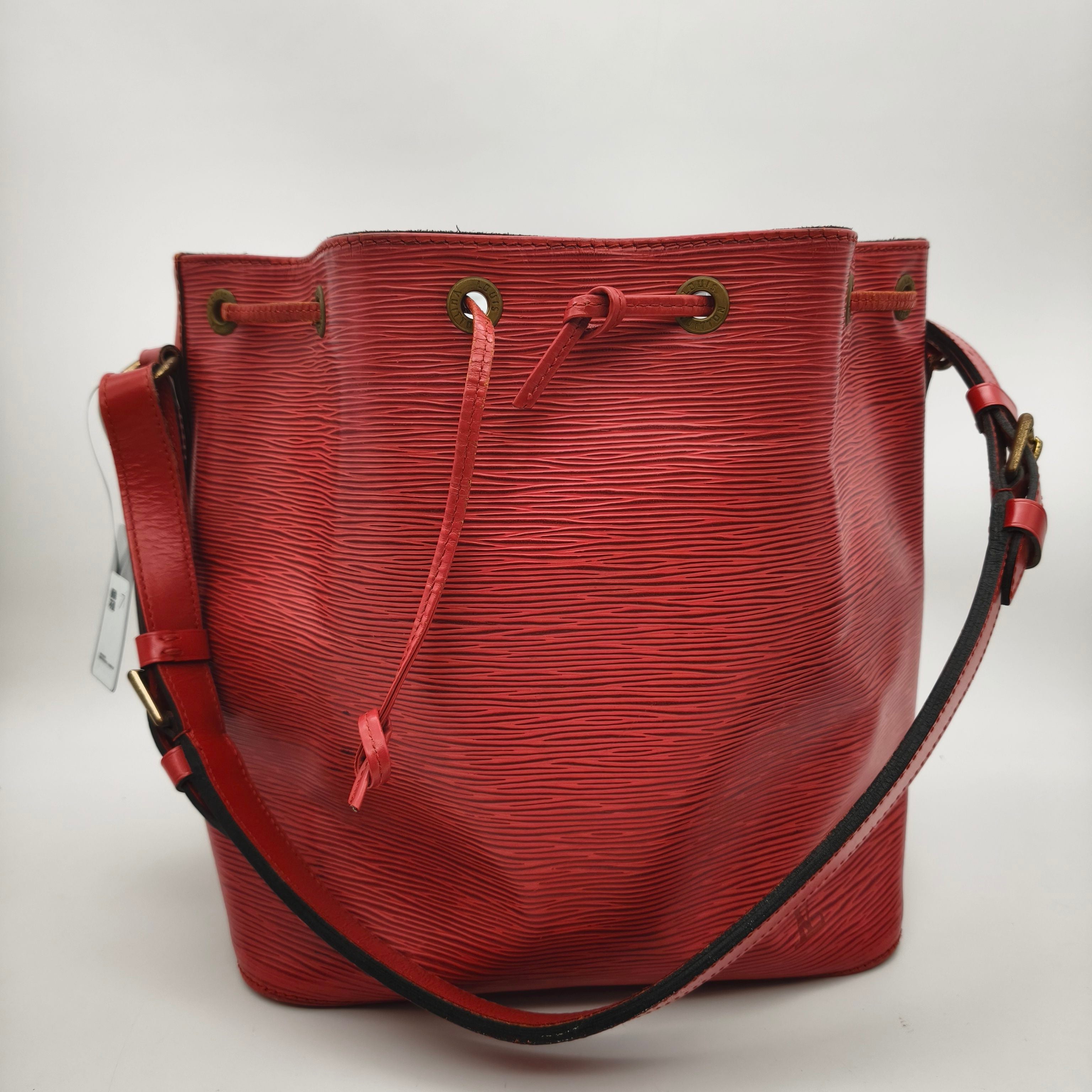 Louis Vuitton Red Bucket & Drawstring Bag