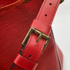 Louis Vuitton Red Bucket & Drawstring Bag