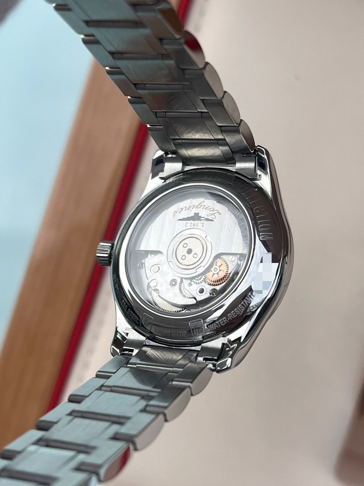 Longines Longines Master Collection Black Automatic (self-winding) watch 29.00mm L2.257.4.57.6