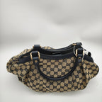 Gucci Canvas Blue Satchel