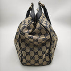 Gucci Canvas Blue Satchel