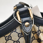 Gucci Canvas Blue Satchel