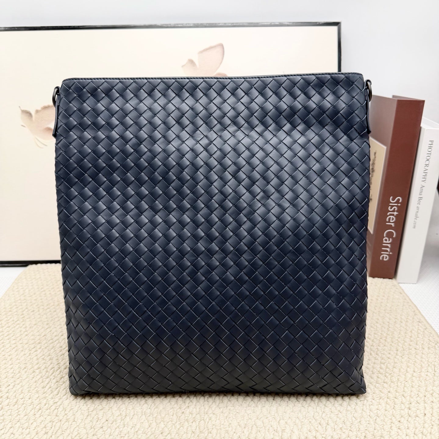 Bottega Veneta Blue Shoulder Bag