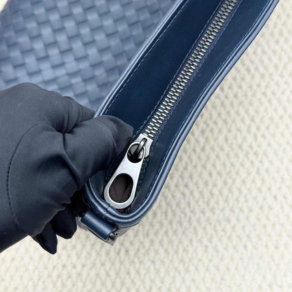Bottega Veneta Blue Shoulder Bag