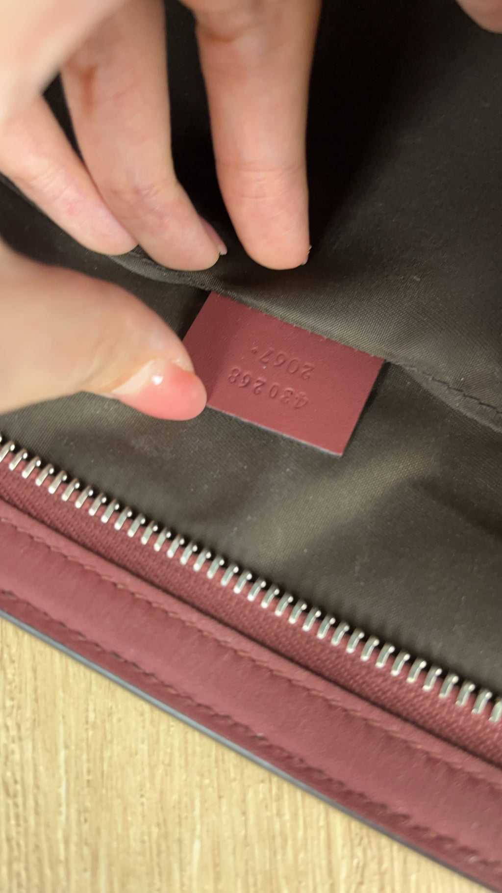 Gucci Red Clutch