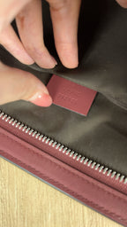 Gucci Red Clutch