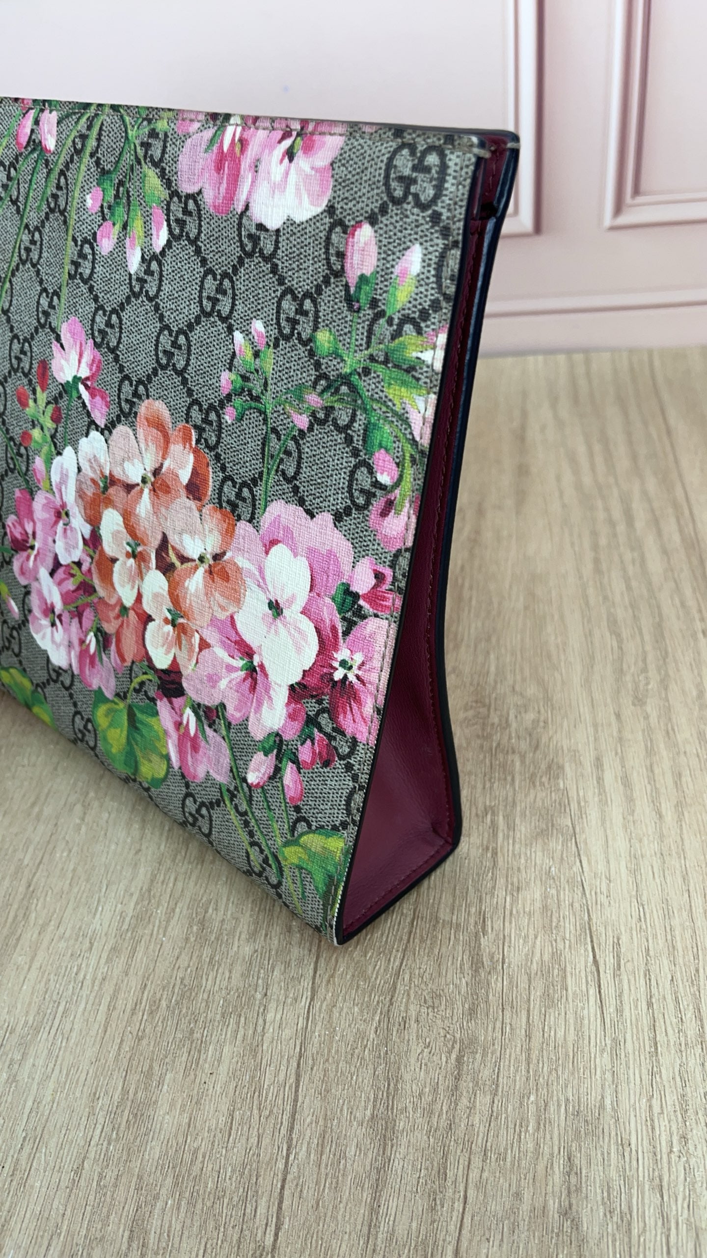 Gucci Red Clutch
