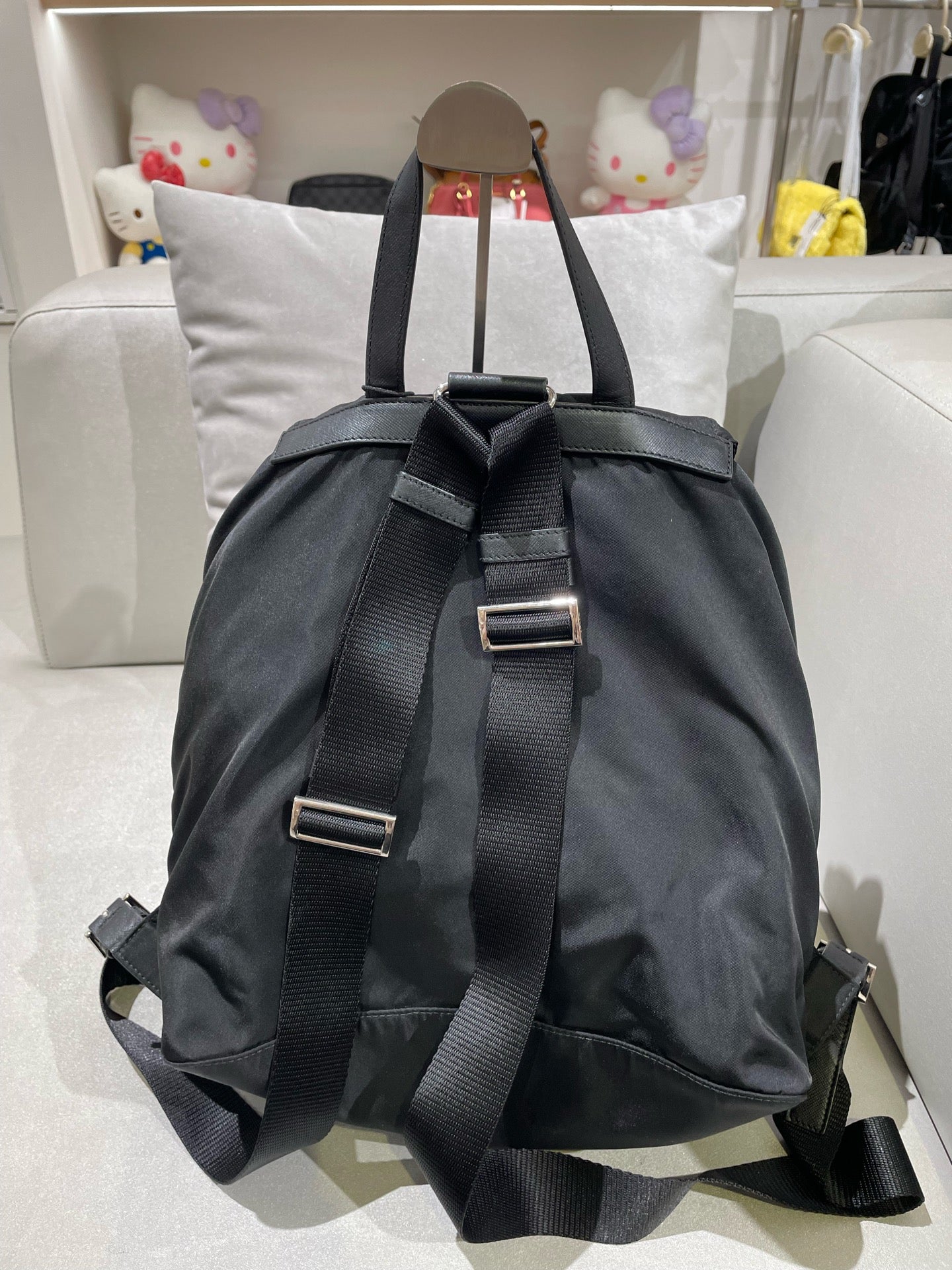 Prada Cordura Black Backpack 1BZ811-ELT-F0002