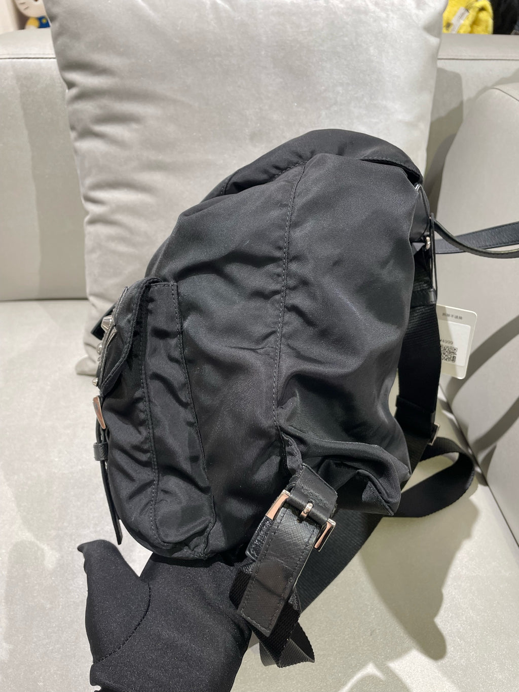 Prada Cordura Black Backpack 1BZ811-ELT-F0002