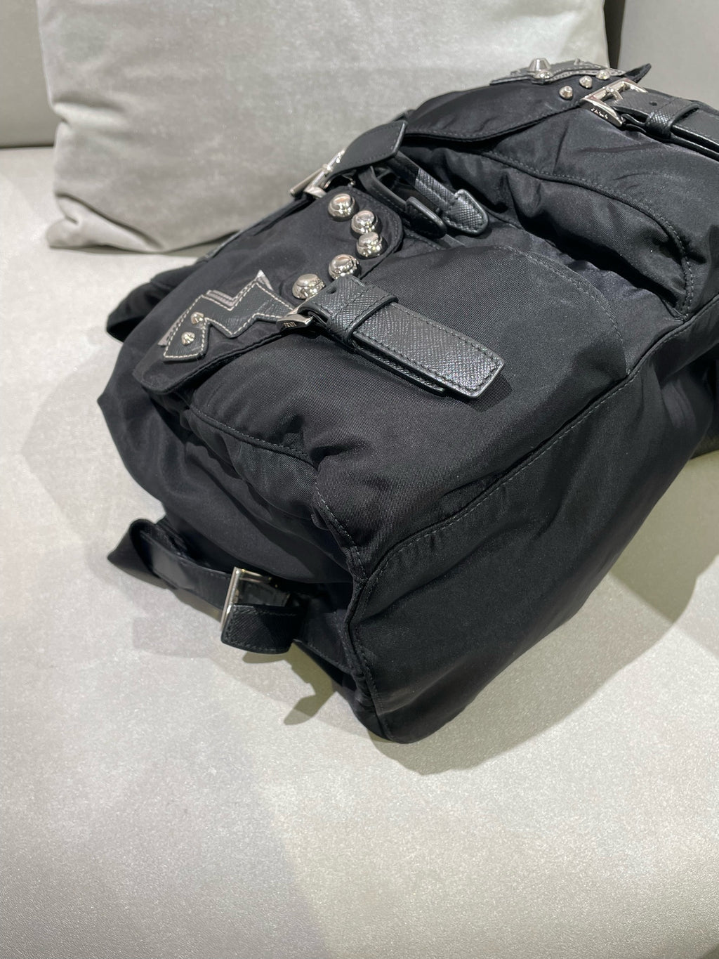 Prada Cordura Black Backpack 1BZ811-ELT-F0002