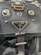 Prada Cordura Black Backpack 1BZ811-ELT-F0002