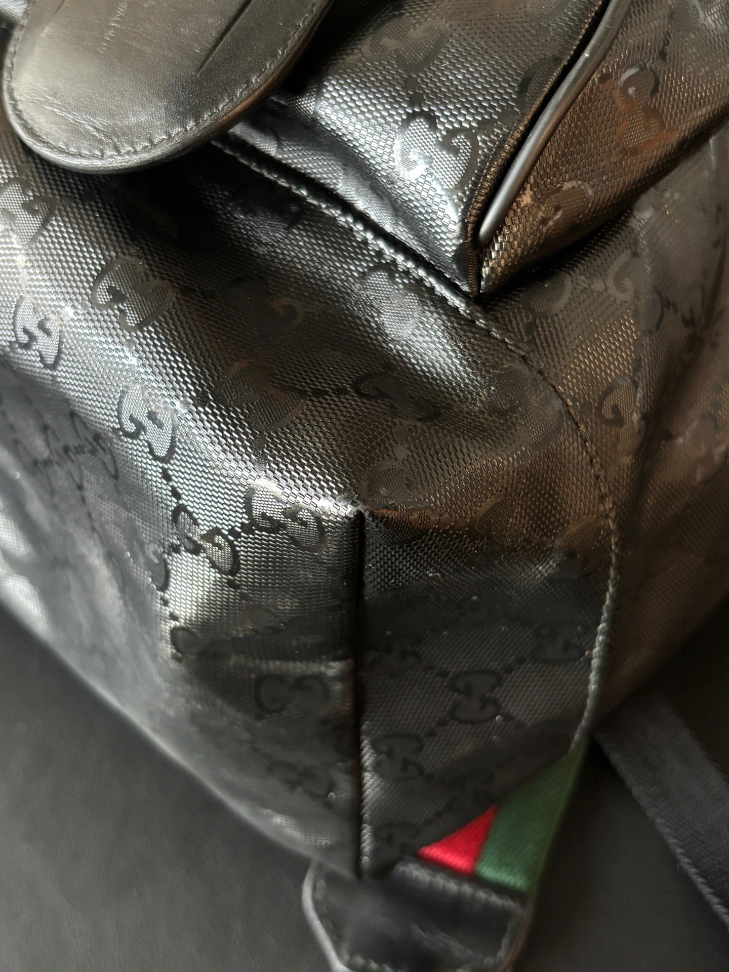 Gucci Black Backpack