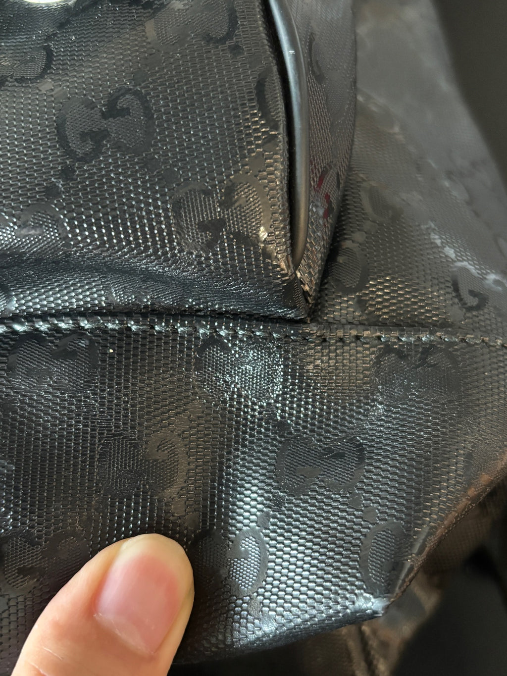 Gucci Black Backpack