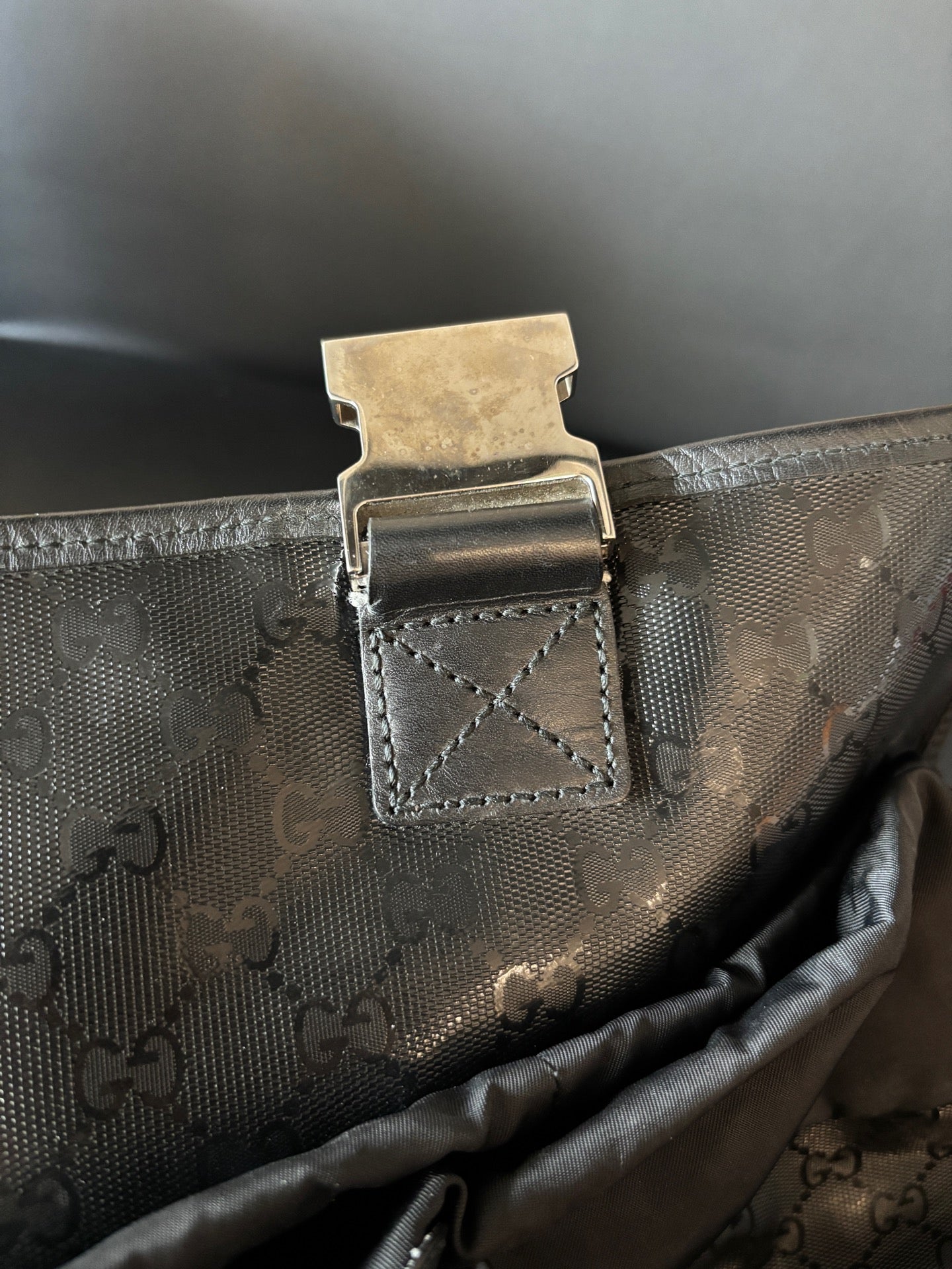 Gucci Black Backpack