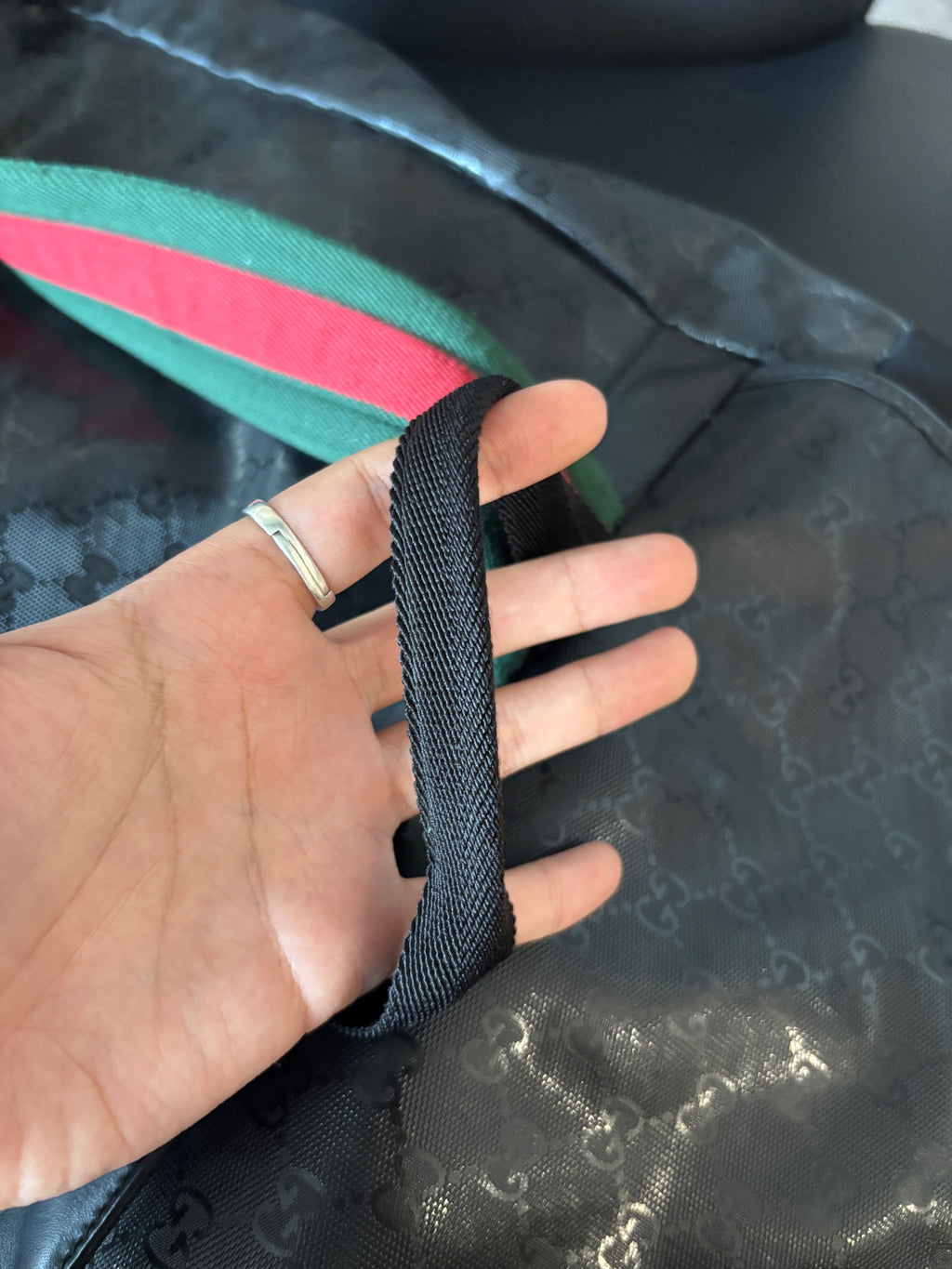 Gucci Black Backpack