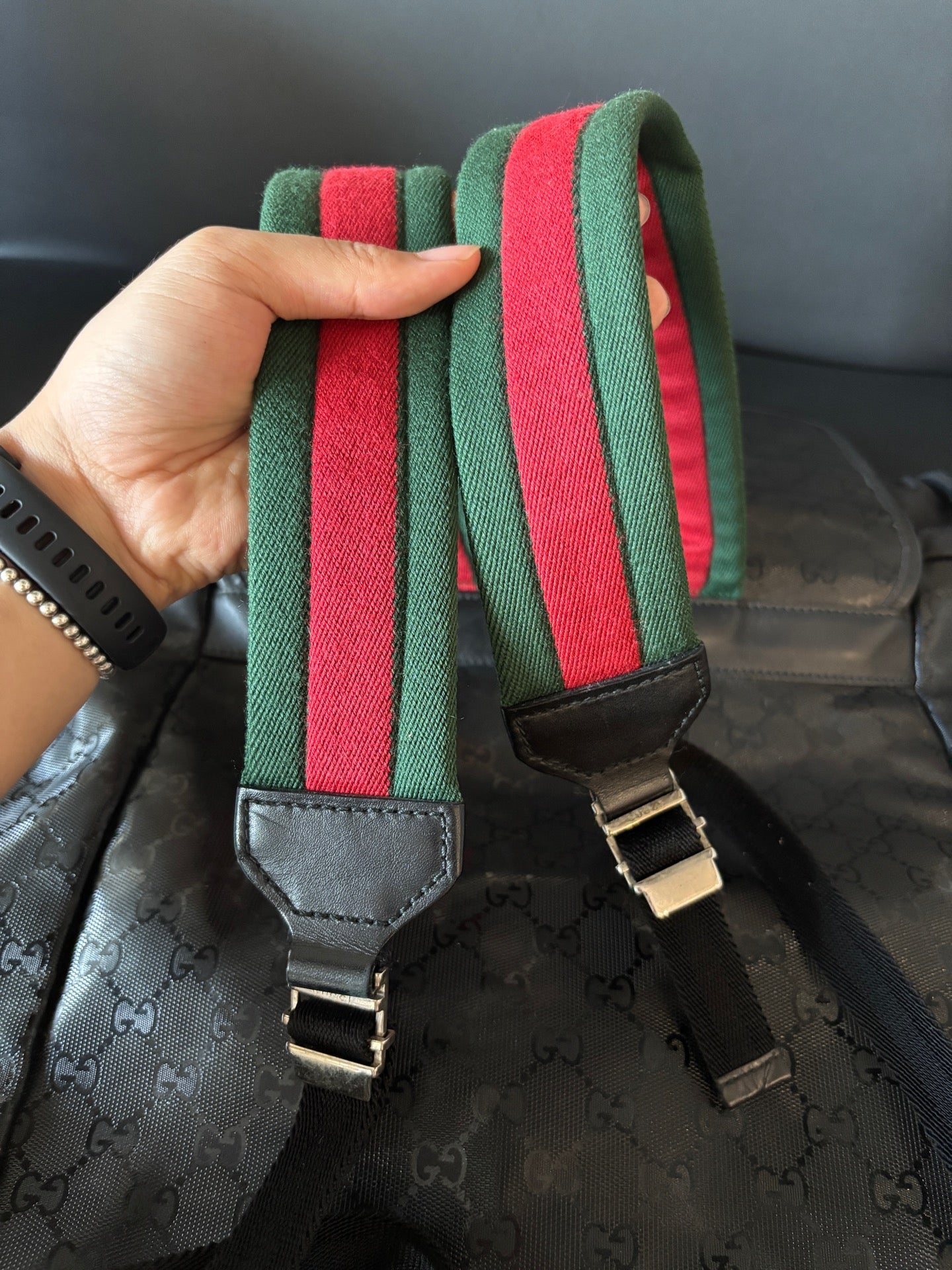 Gucci Black Backpack
