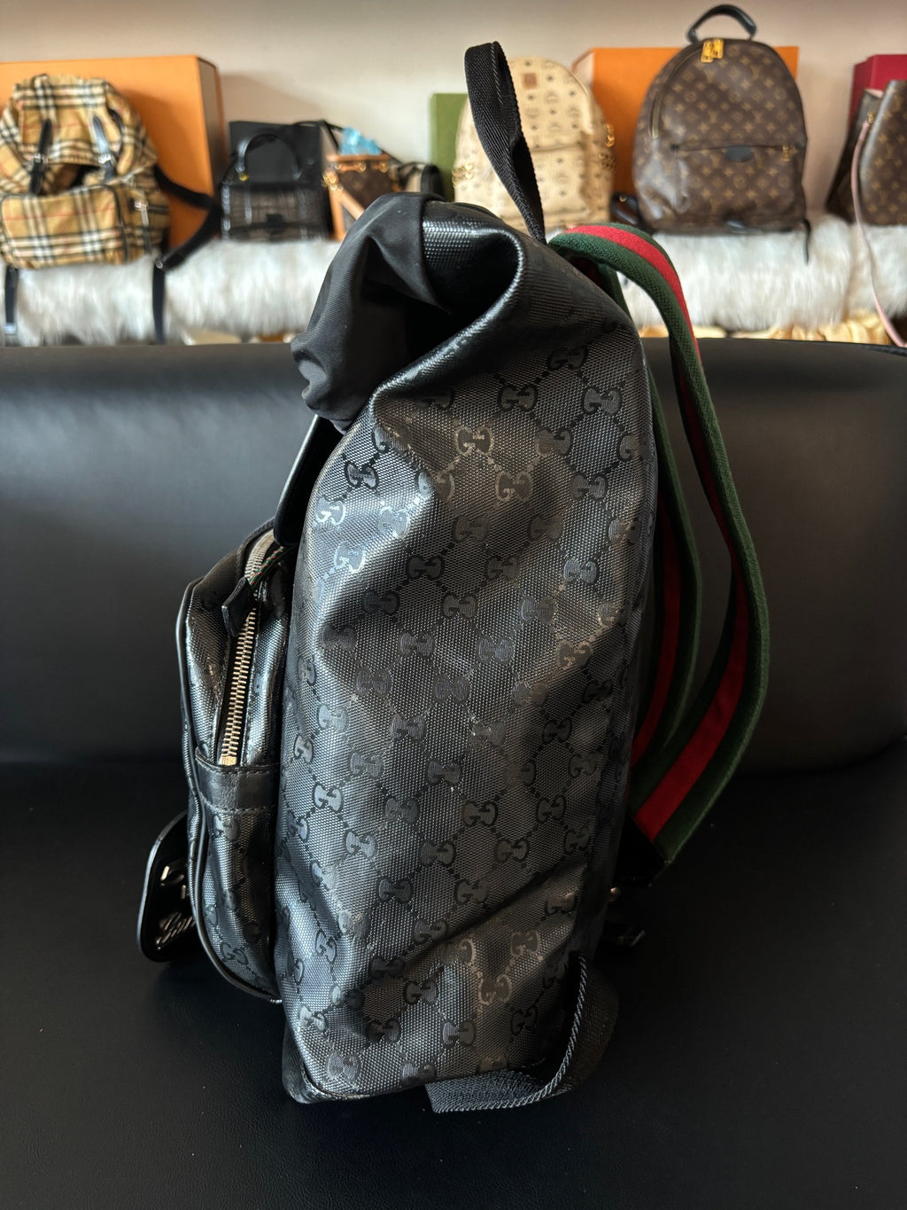 Gucci Black Backpack