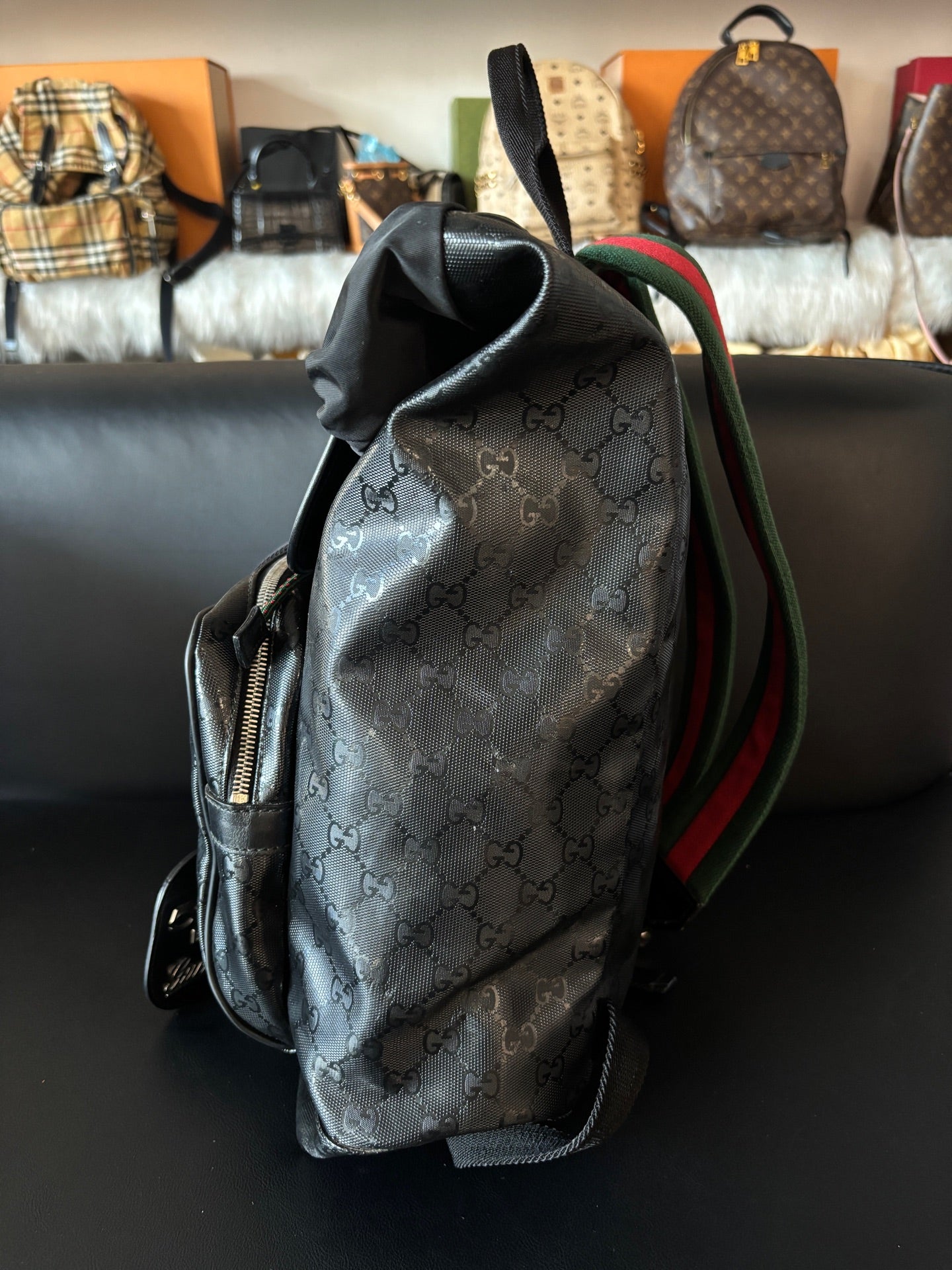 Gucci Black Backpack