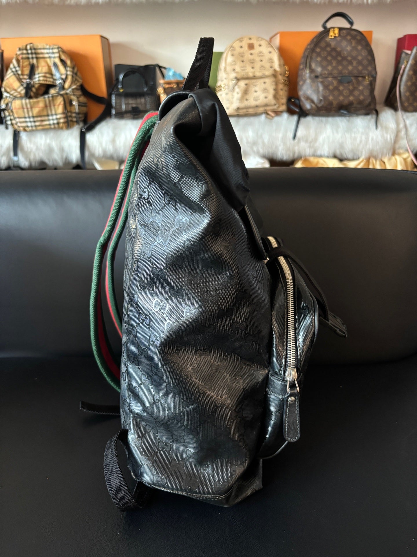 Gucci Black Backpack