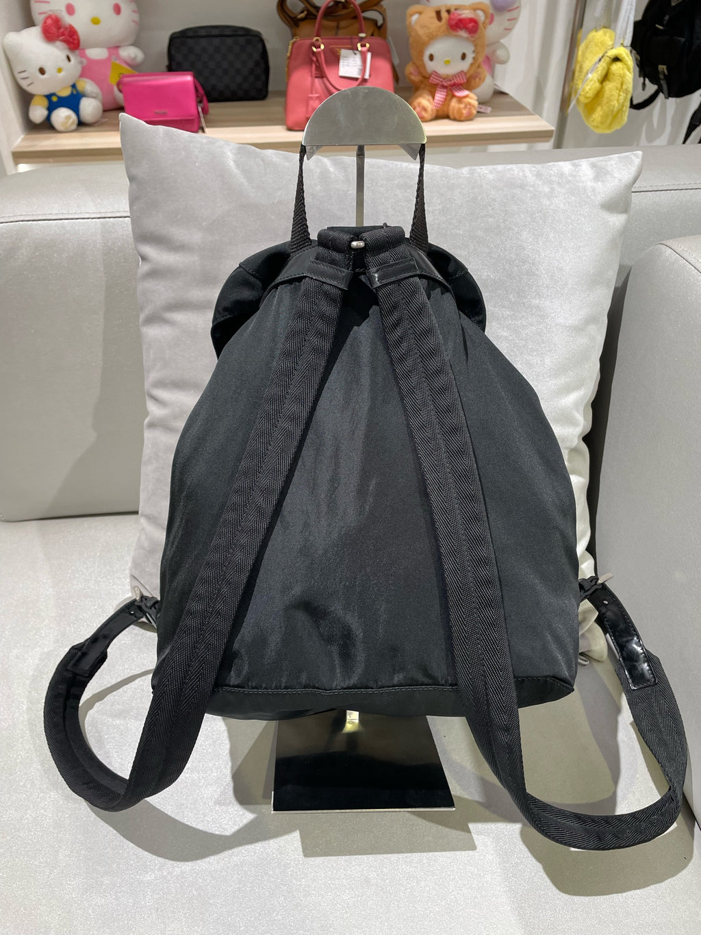 Prada Canvas Backpack