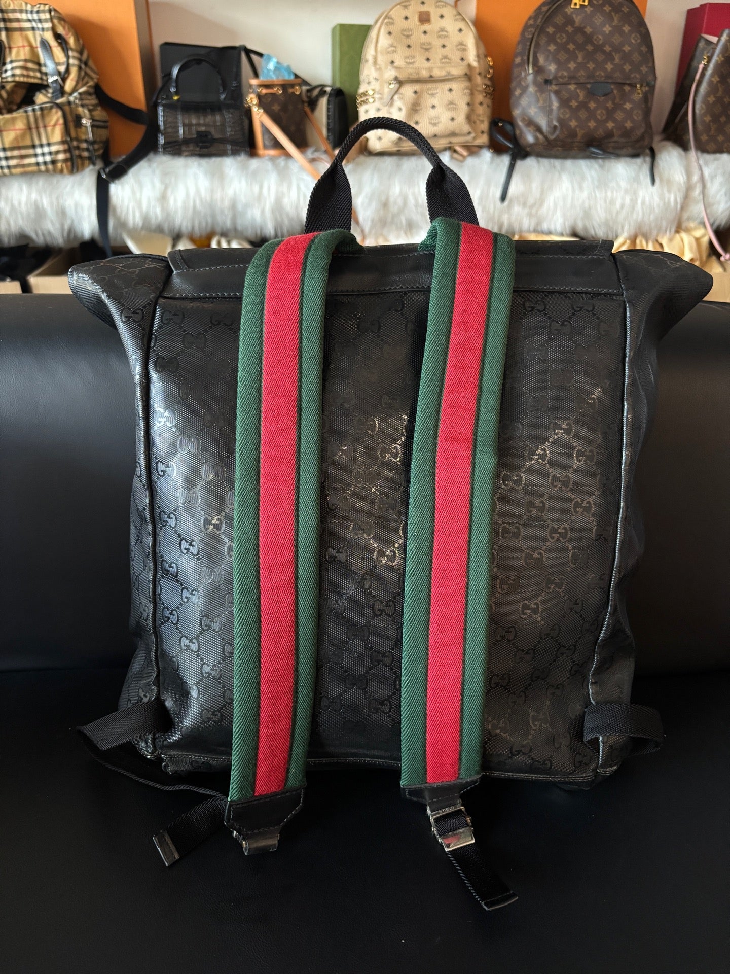 Gucci Black Backpack