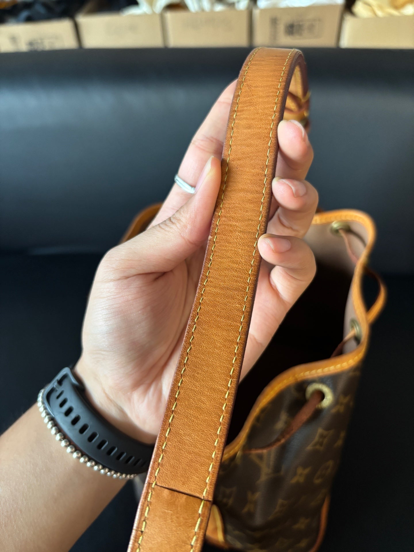 Louis Vuitton Bucket & Drawstring Bag