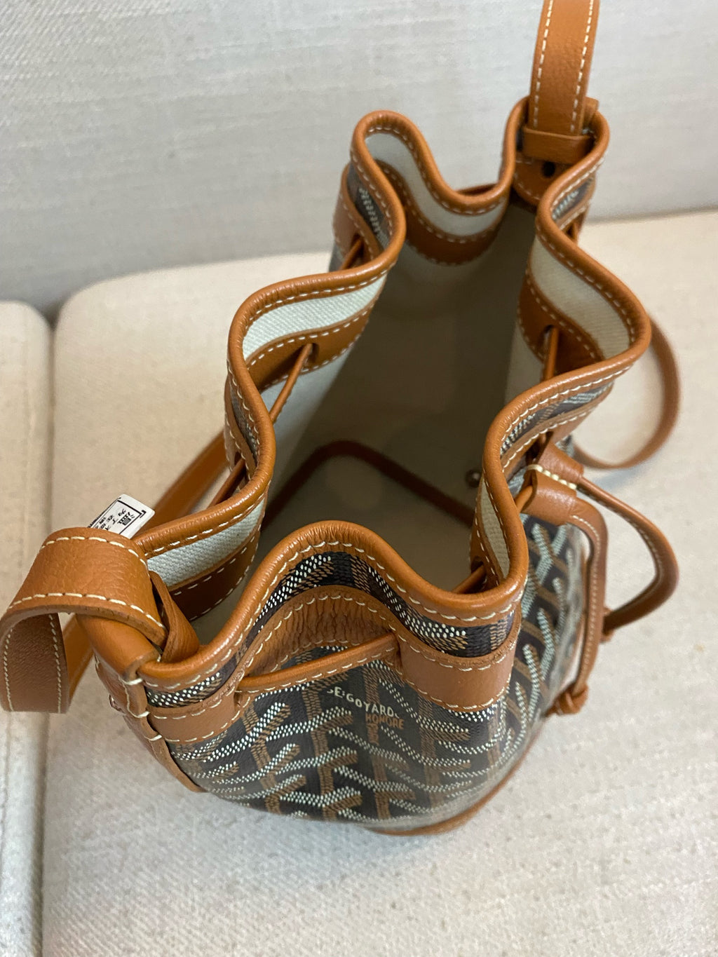 Goyard Bucket & Drawstring Bag