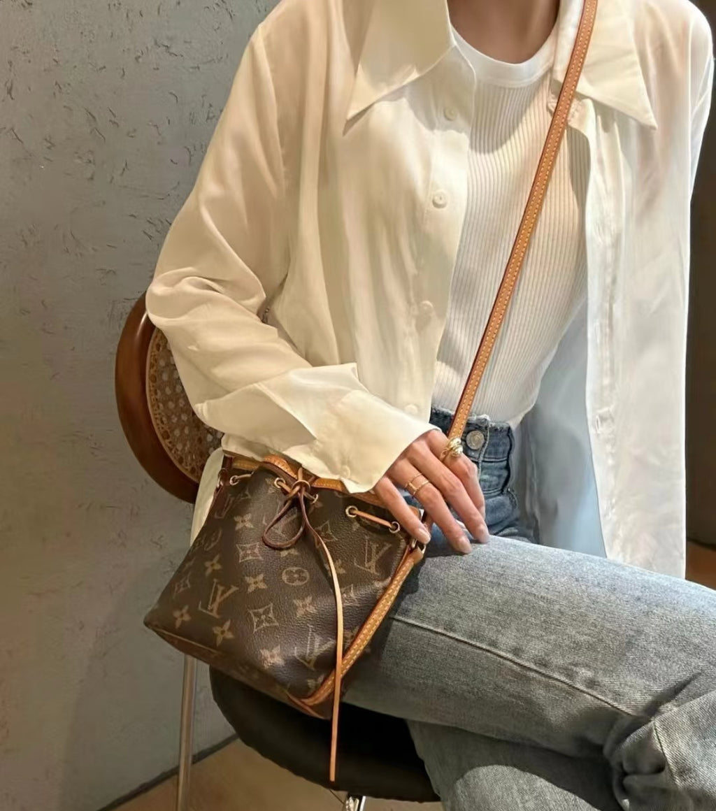 Louis Vuitton Bucket & Drawstring Bag