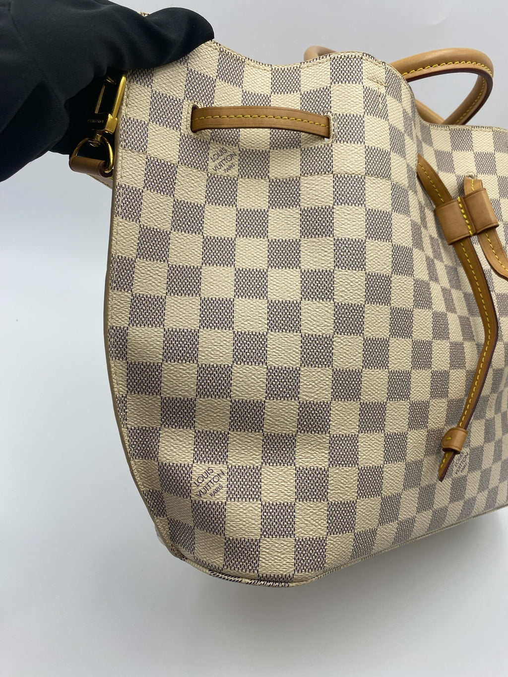 Louis Vuitton Pink Bucket & Drawstring Bag N41579