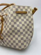 Louis Vuitton Pink Bucket & Drawstring Bag N41579