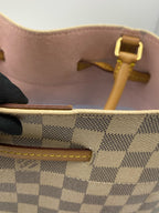 Louis Vuitton Pink Bucket & Drawstring Bag N41579