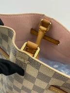 Louis Vuitton Pink Bucket & Drawstring Bag N41579